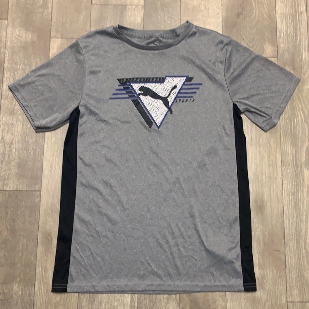 Boys Puma Shortsleeve Sports Workout Shirt‎